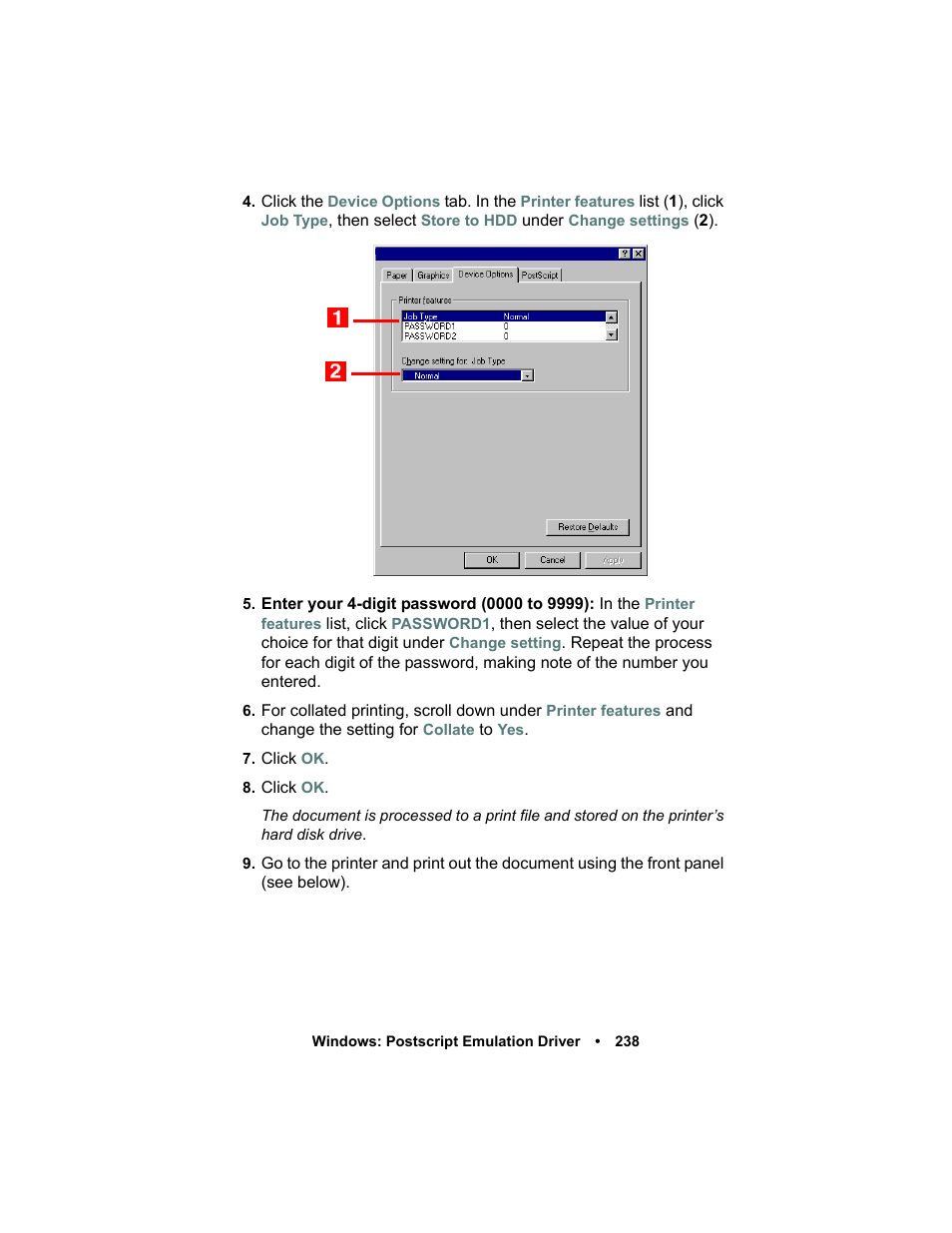 Oki C 5400n User Manual | Page 240 / 328