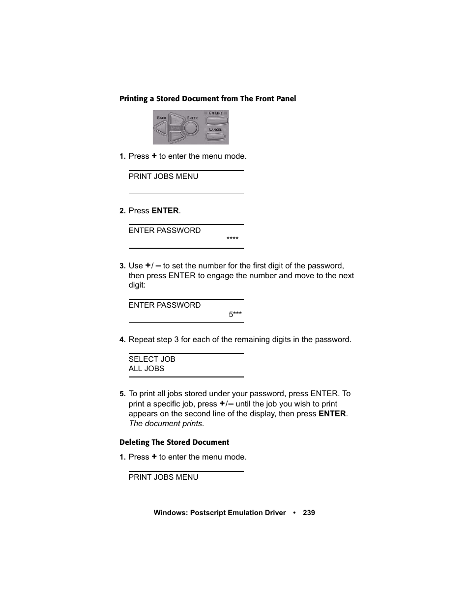 Oki C 5400n User Manual | Page 241 / 328