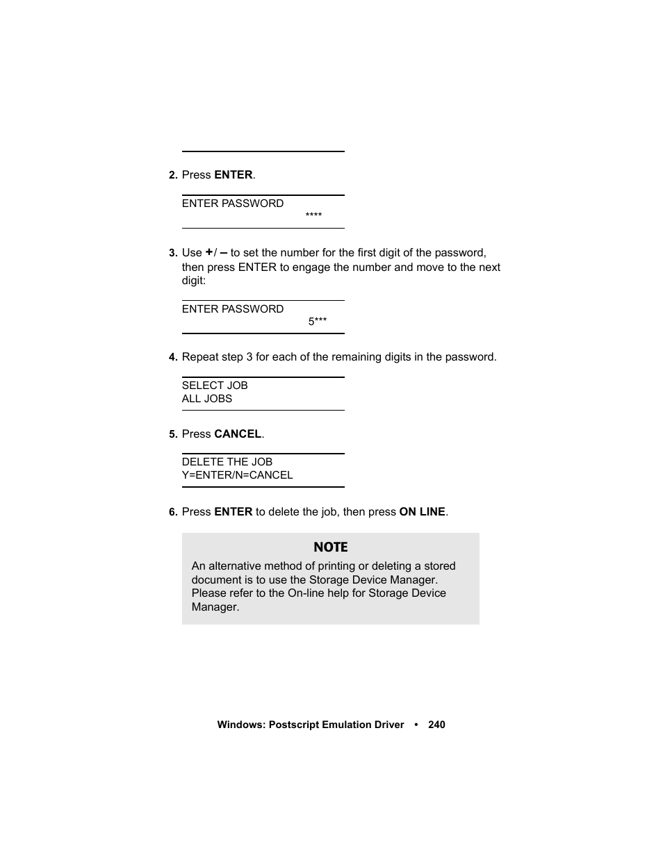 Oki C 5400n User Manual | Page 242 / 328