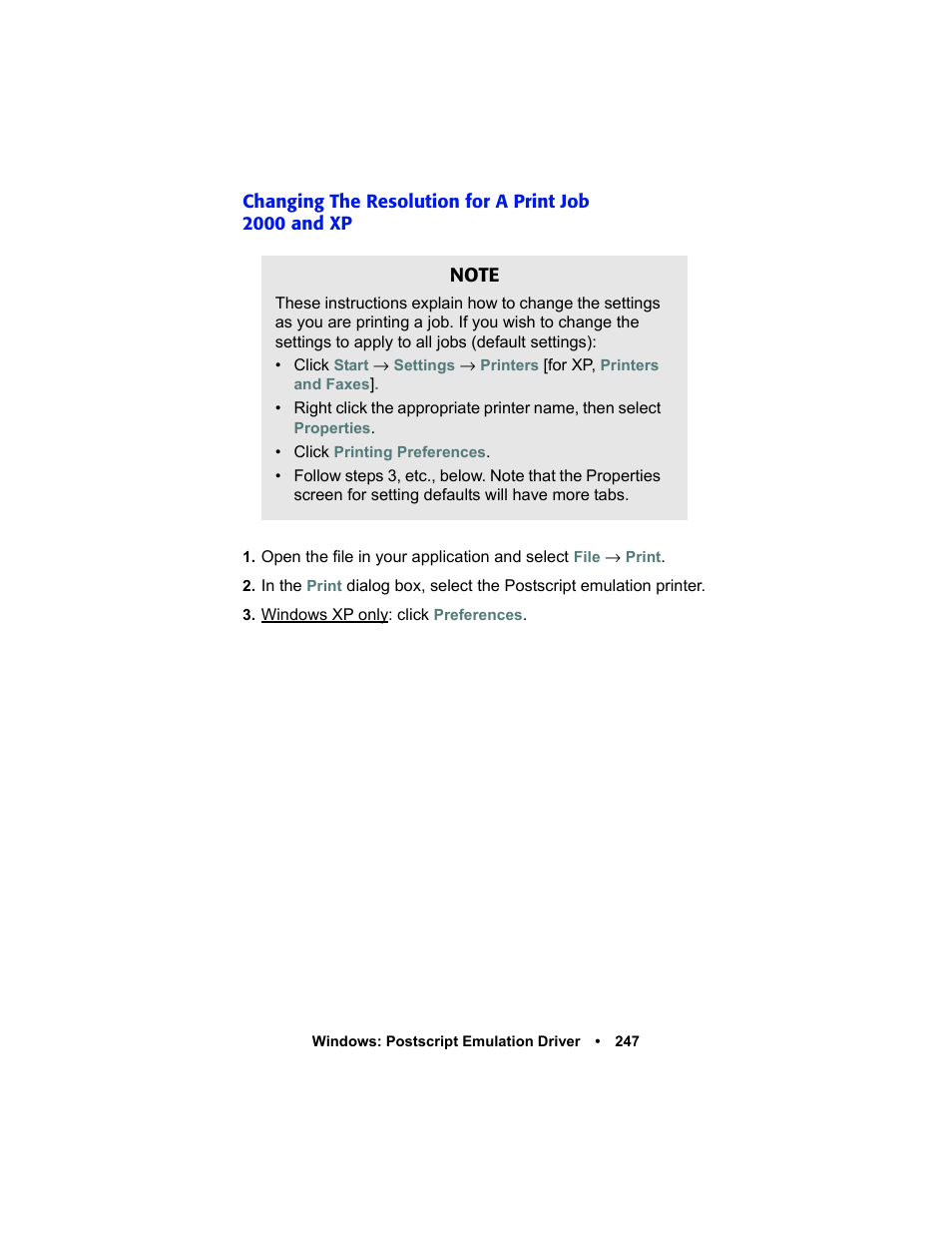Oki C 5400n User Manual | Page 249 / 328