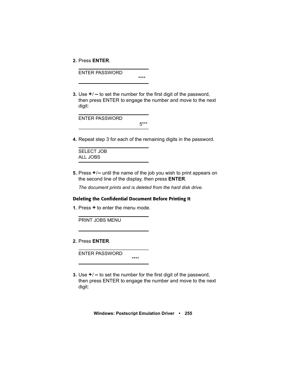 Oki C 5400n User Manual | Page 257 / 328