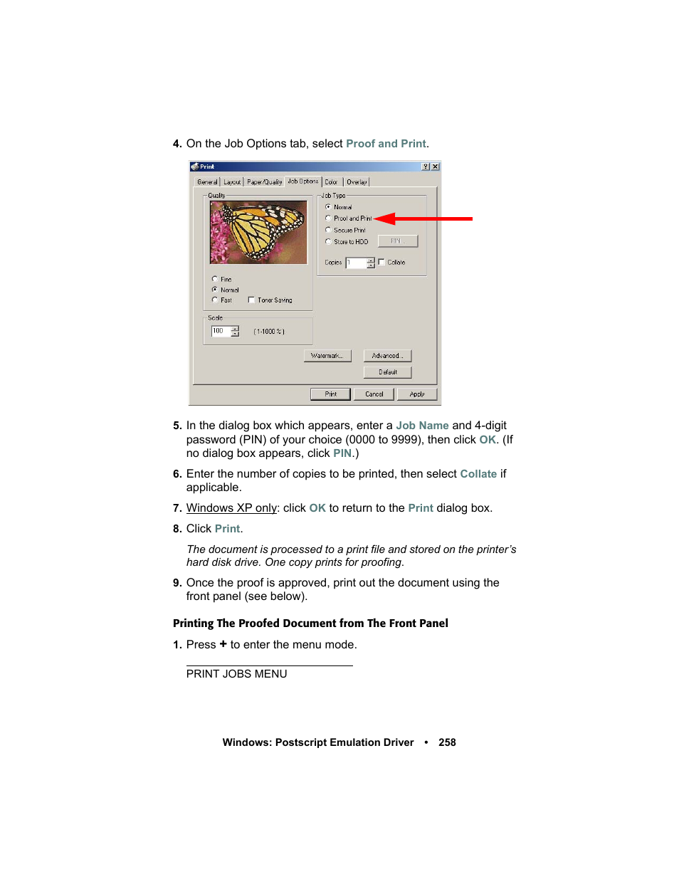 Oki C 5400n User Manual | Page 260 / 328