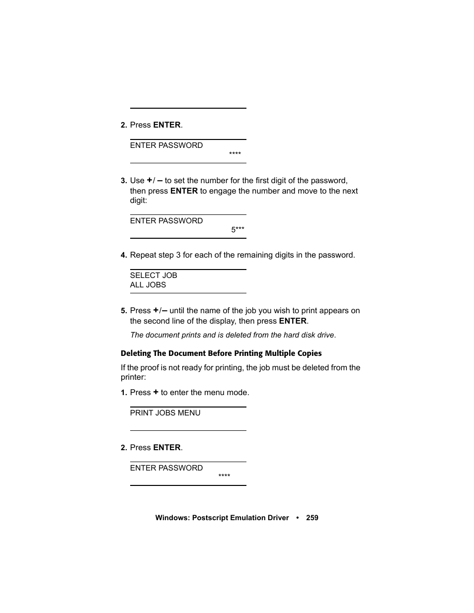 Oki C 5400n User Manual | Page 261 / 328