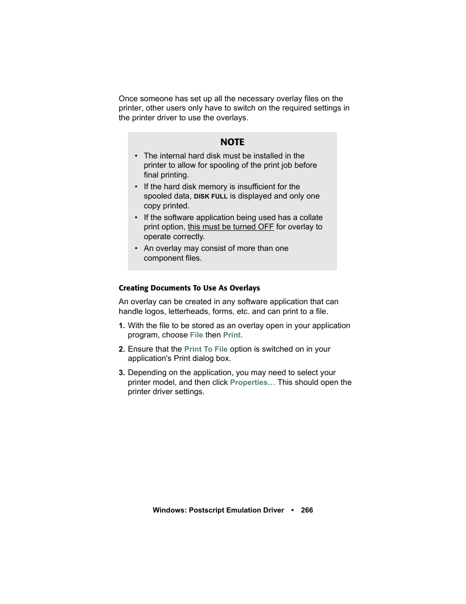 Oki C 5400n User Manual | Page 268 / 328