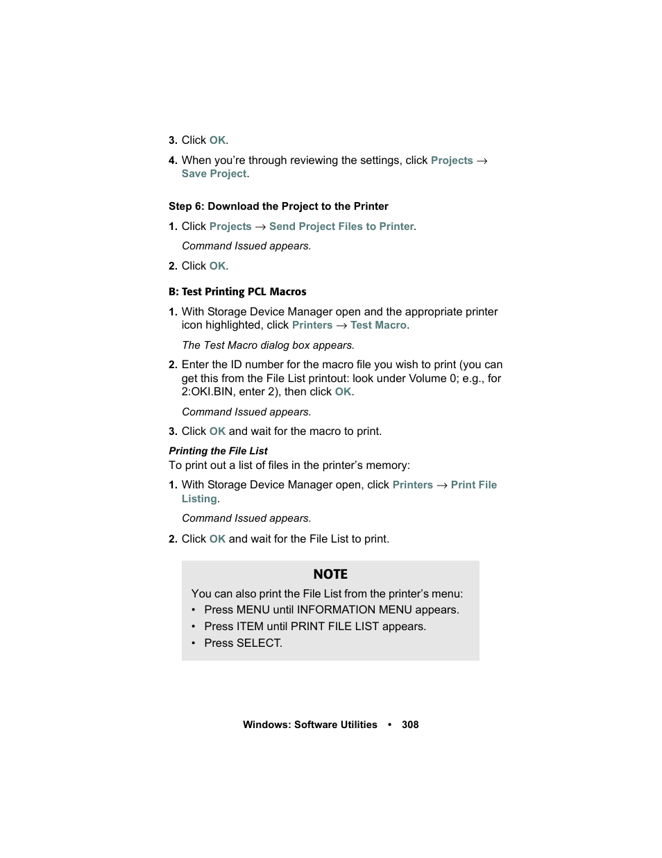 Oki C 5400n User Manual | Page 310 / 328