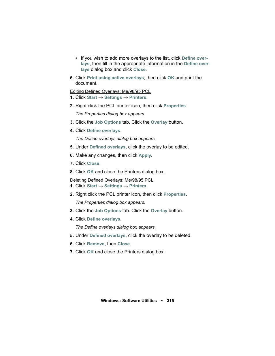 Oki C 5400n User Manual | Page 317 / 328