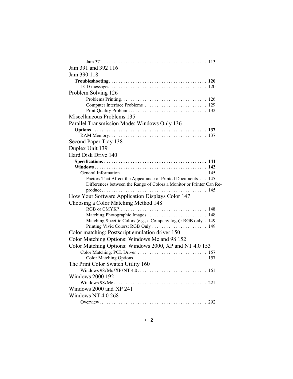 Oki C 5400n User Manual | Page 4 / 328