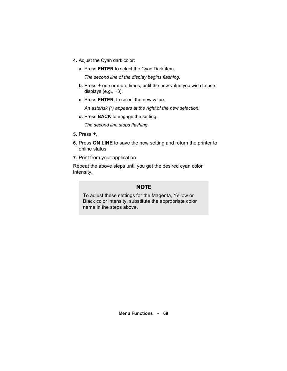 Oki C 5400n User Manual | Page 71 / 328