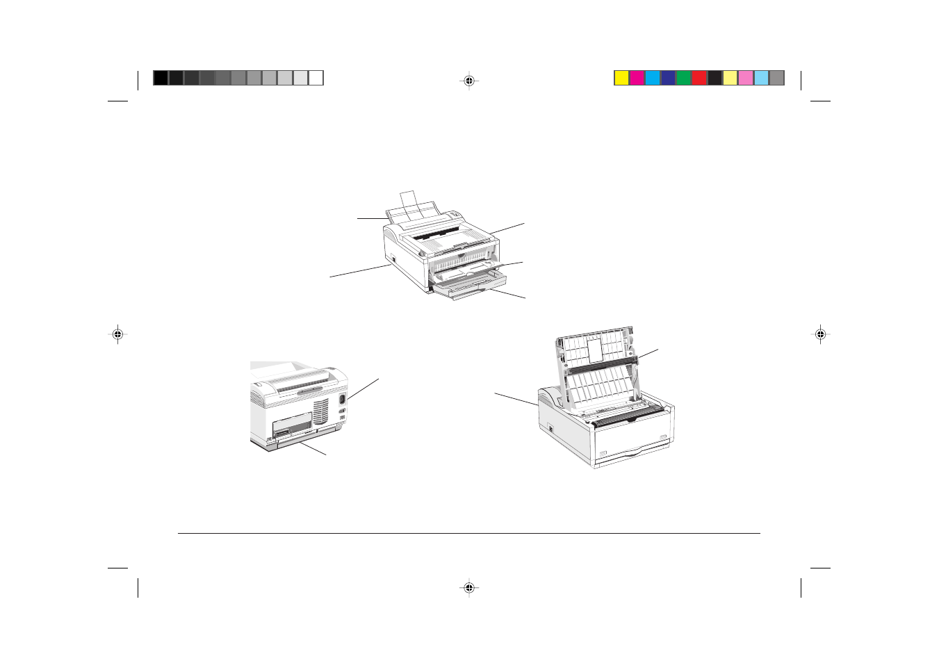 English printer components | Oki 6ex6 User Manual | Page 9 / 24