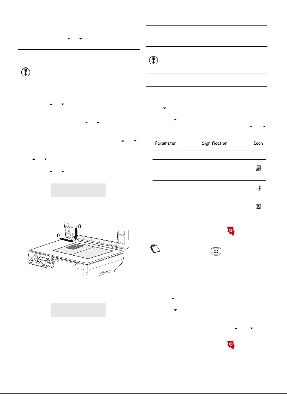 Special setup for the copying, Resolution setup, Zoom setup | Resolution setup zoom setup, Copy, Mb260 | Oki MB260 User Manual | Page 19 / 49