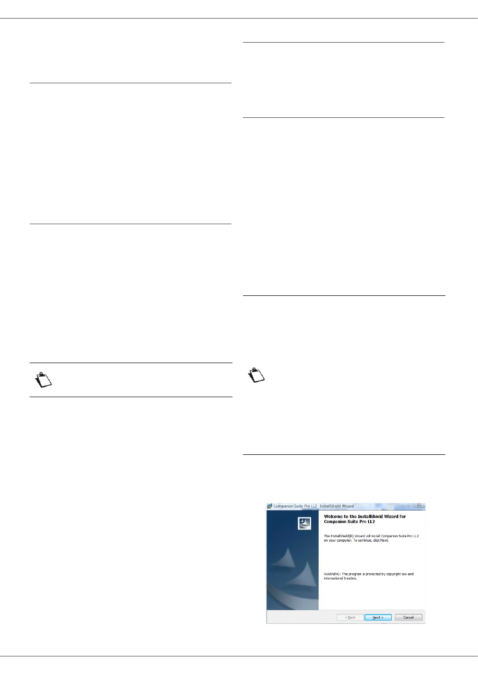 Pc features, Introduction, Configuration requirements | Software installation, Installing the full software package, Mb260 | Oki MB260 User Manual | Page 32 / 49