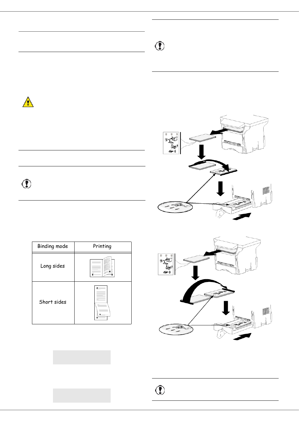 Printing in duplex mode with the multifunc, Tion machine, Pc features | Mb260 | Oki MB260 User Manual | Page 39 / 49