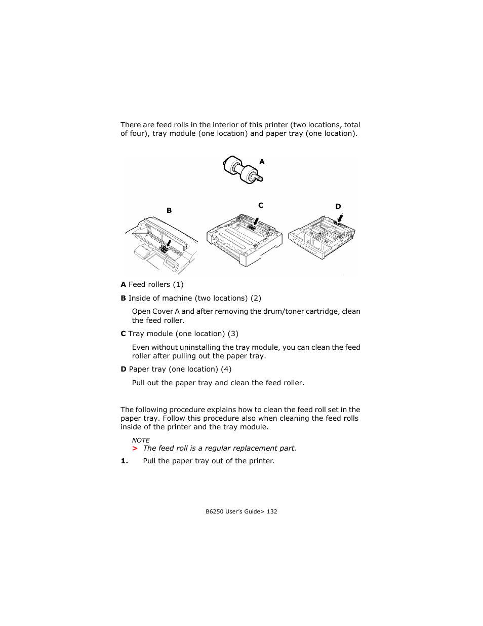 Oki B6250 User Manual | Page 132 / 136