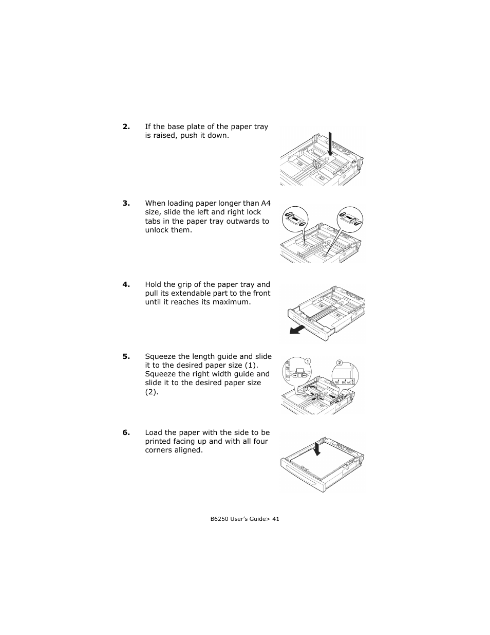 Oki B6250 User Manual | Page 41 / 136