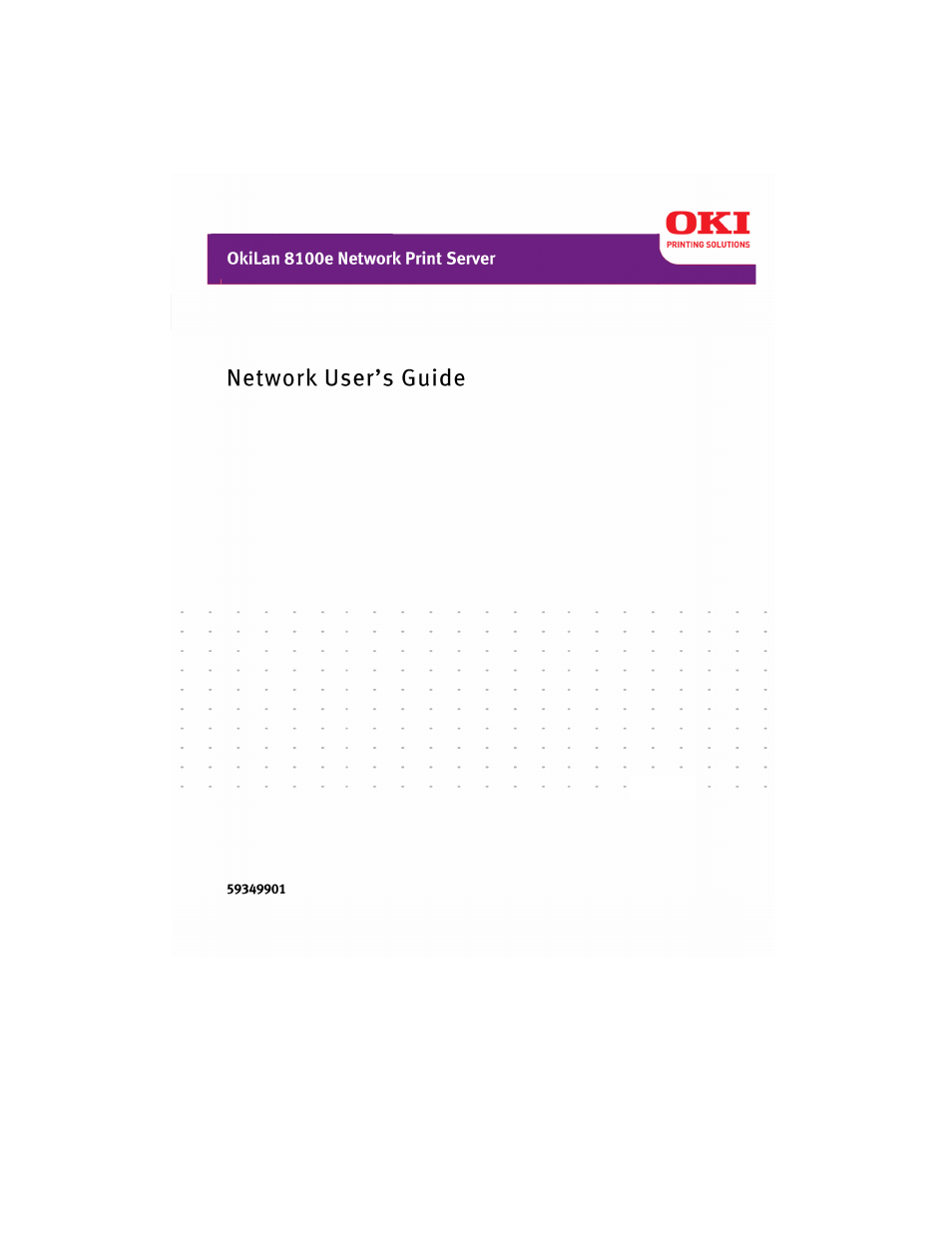 Oki lan 8100e User Manual | 140 pages