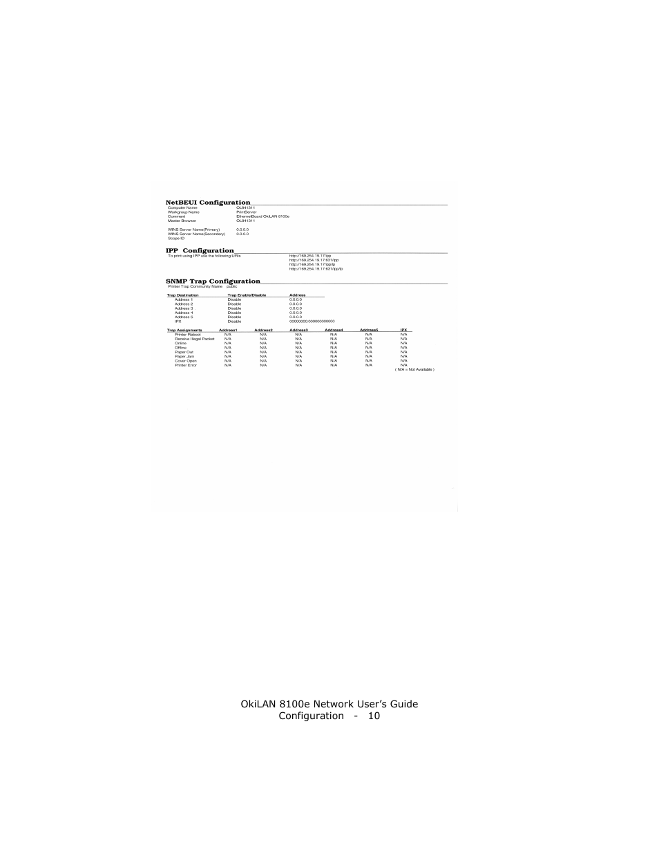 Oki lan 8100e User Manual | Page 10 / 140