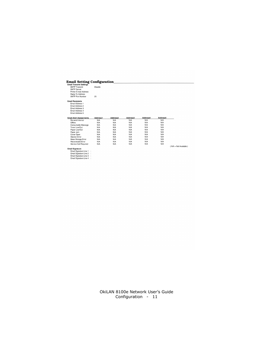 Oki lan 8100e User Manual | Page 11 / 140