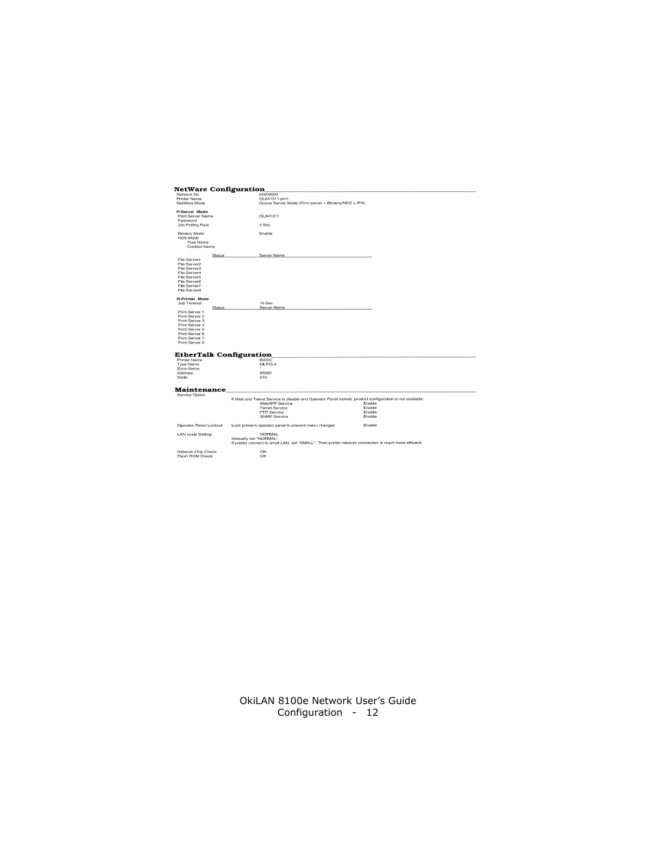 Oki lan 8100e User Manual | Page 12 / 140