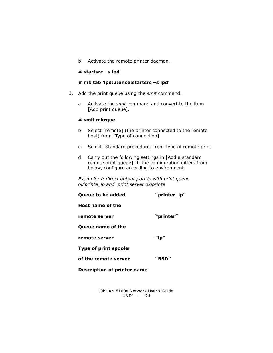 Oki lan 8100e User Manual | Page 124 / 140