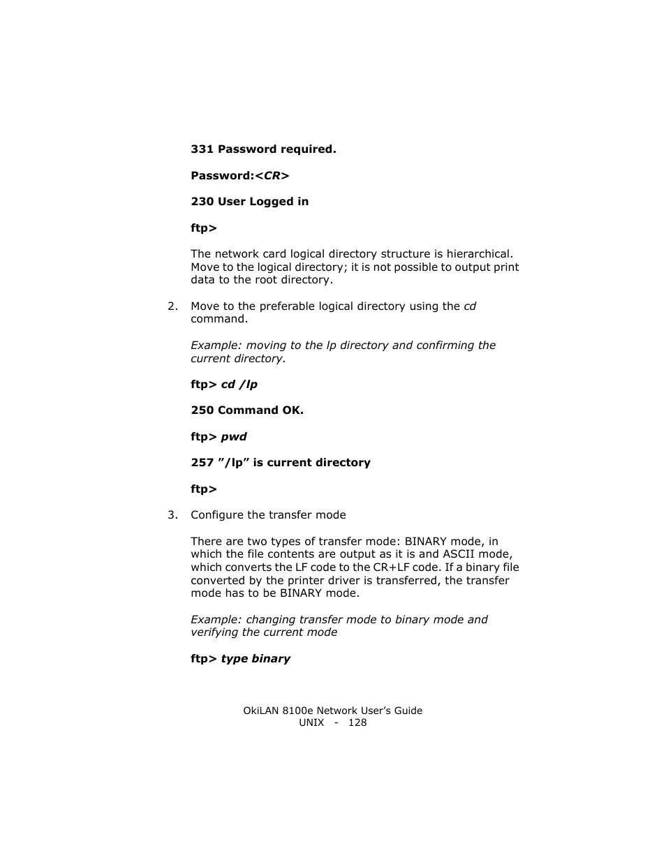 Oki lan 8100e User Manual | Page 128 / 140