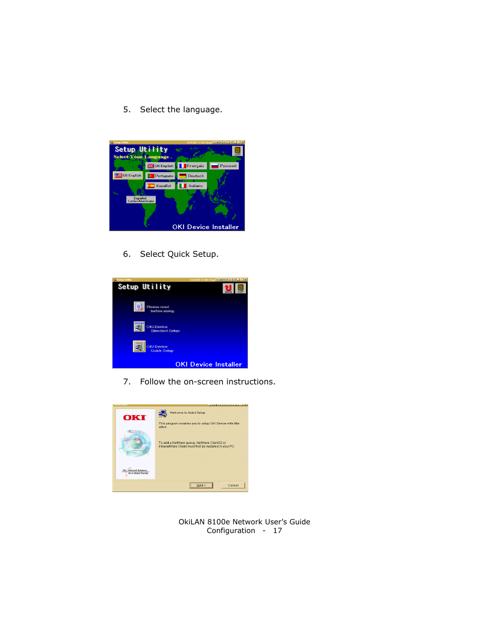 Oki lan 8100e User Manual | Page 17 / 140