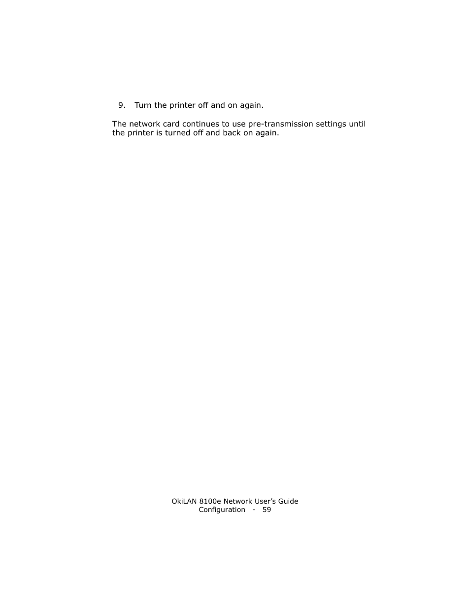 Oki lan 8100e User Manual | Page 59 / 140