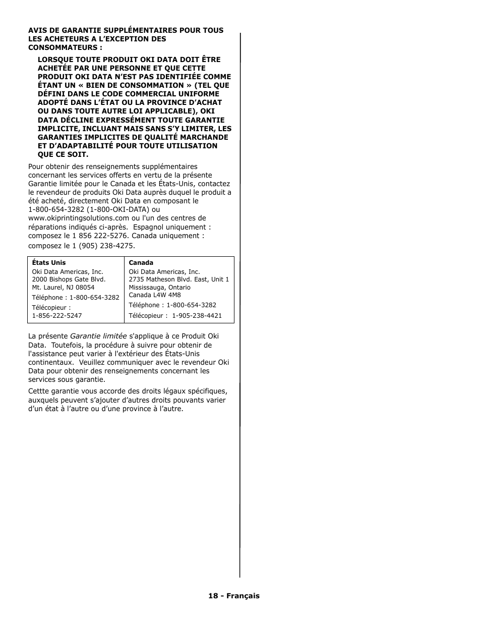Oki C 9650n User Manual | Page 18 / 52