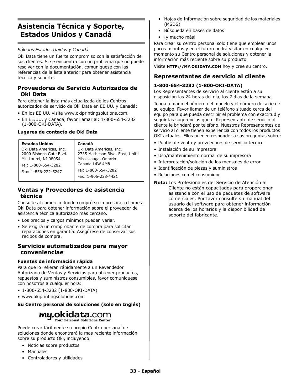 Oki C 9650n User Manual | Page 33 / 52