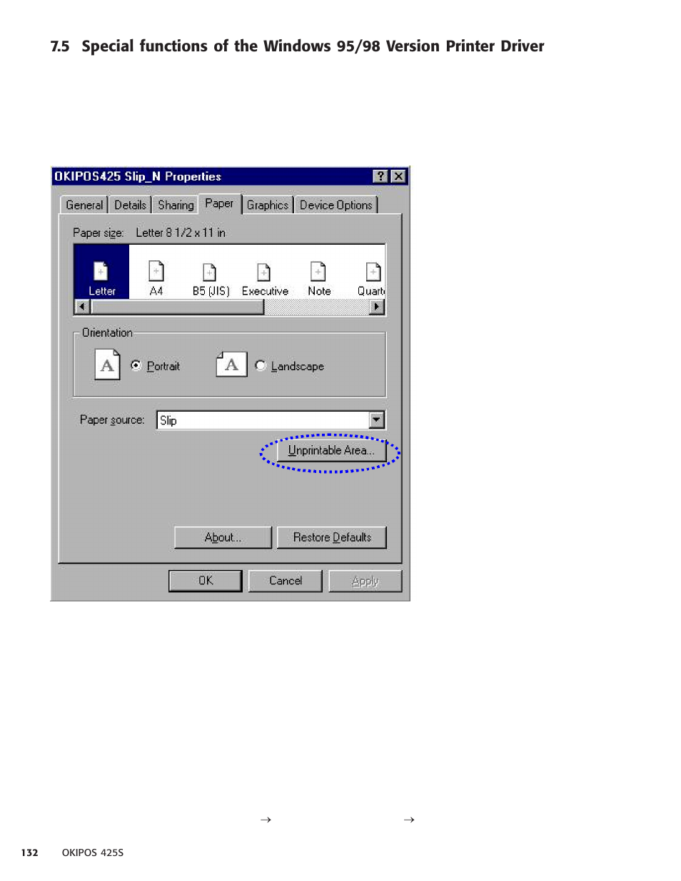 Oki POS 425S User Manual | Page 132 / 133
