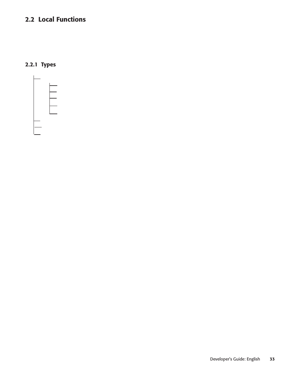 2 local functions, 1 types | Oki POS 425S User Manual | Page 33 / 133