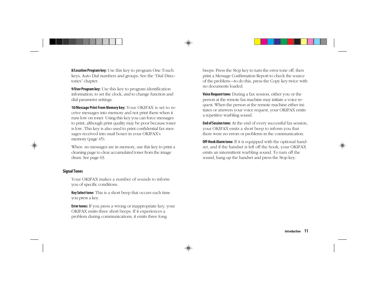 Oki FAX 5050 User Manual | Page 23 / 98