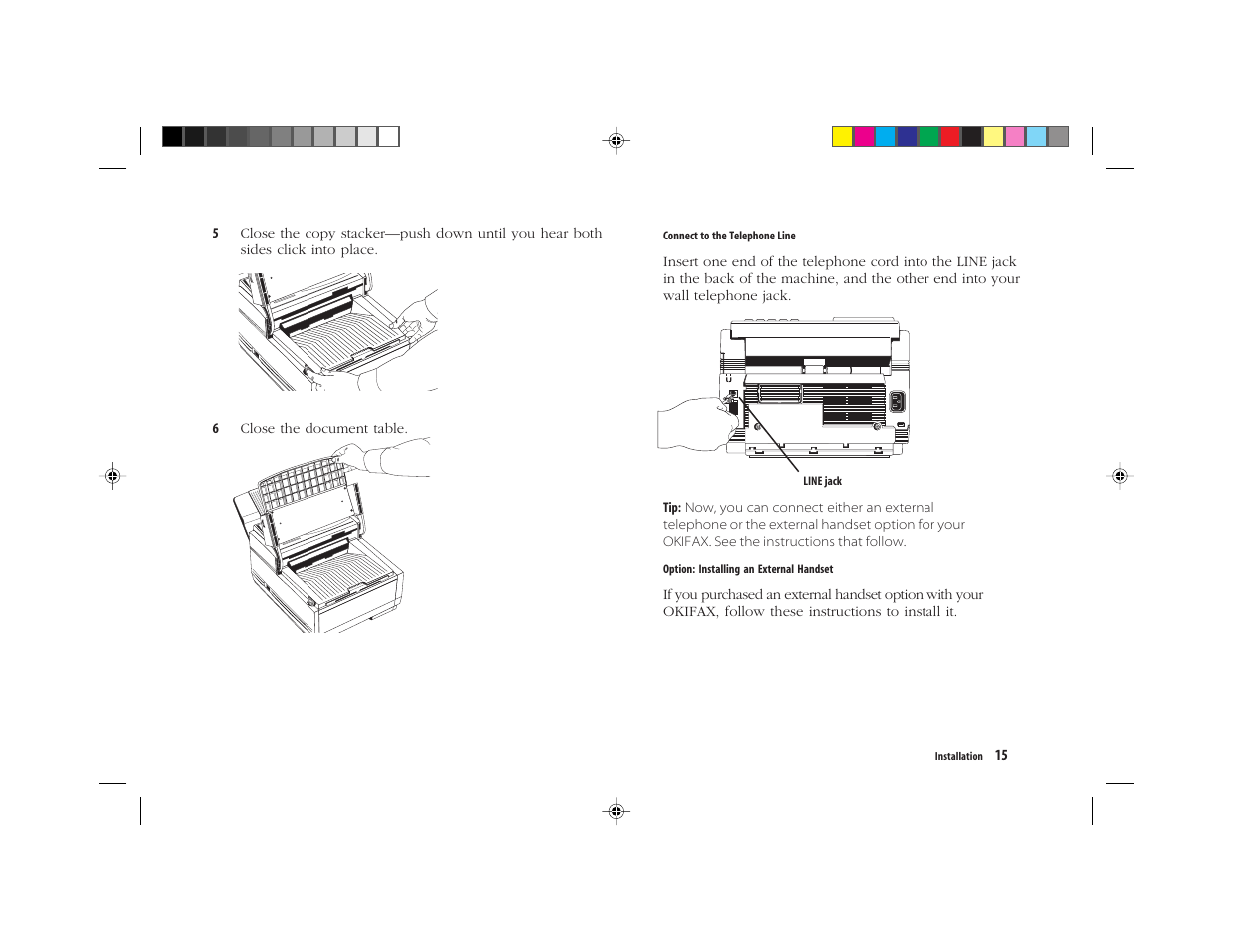 Oki FAX 5050 User Manual | Page 27 / 98