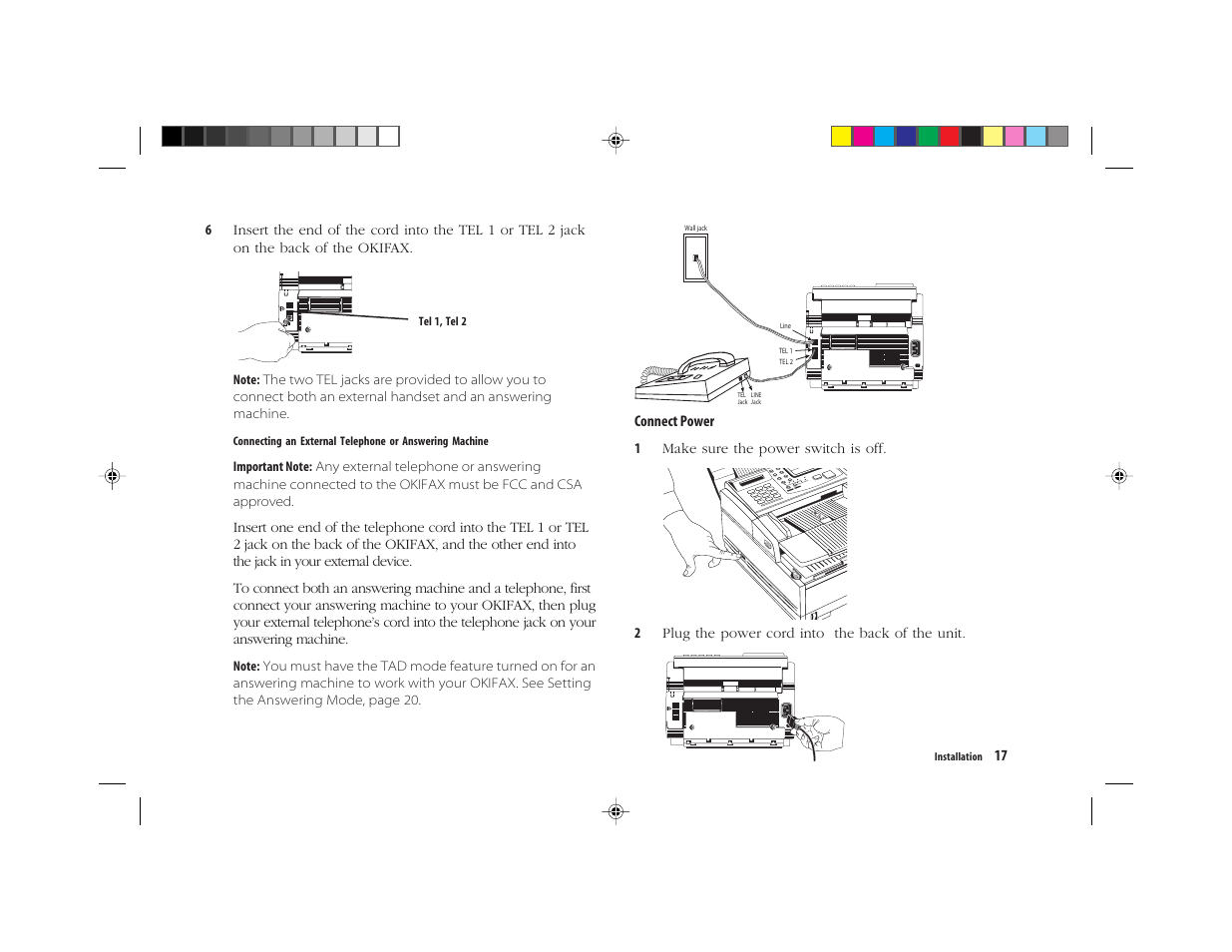 Oki FAX 5050 User Manual | Page 29 / 98