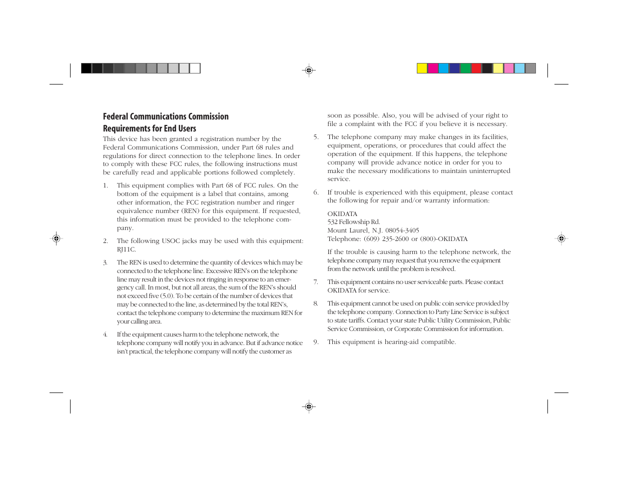 Oki FAX 5050 User Manual | Page 3 / 98