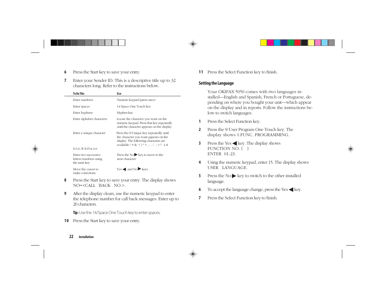 Oki FAX 5050 User Manual | Page 34 / 98