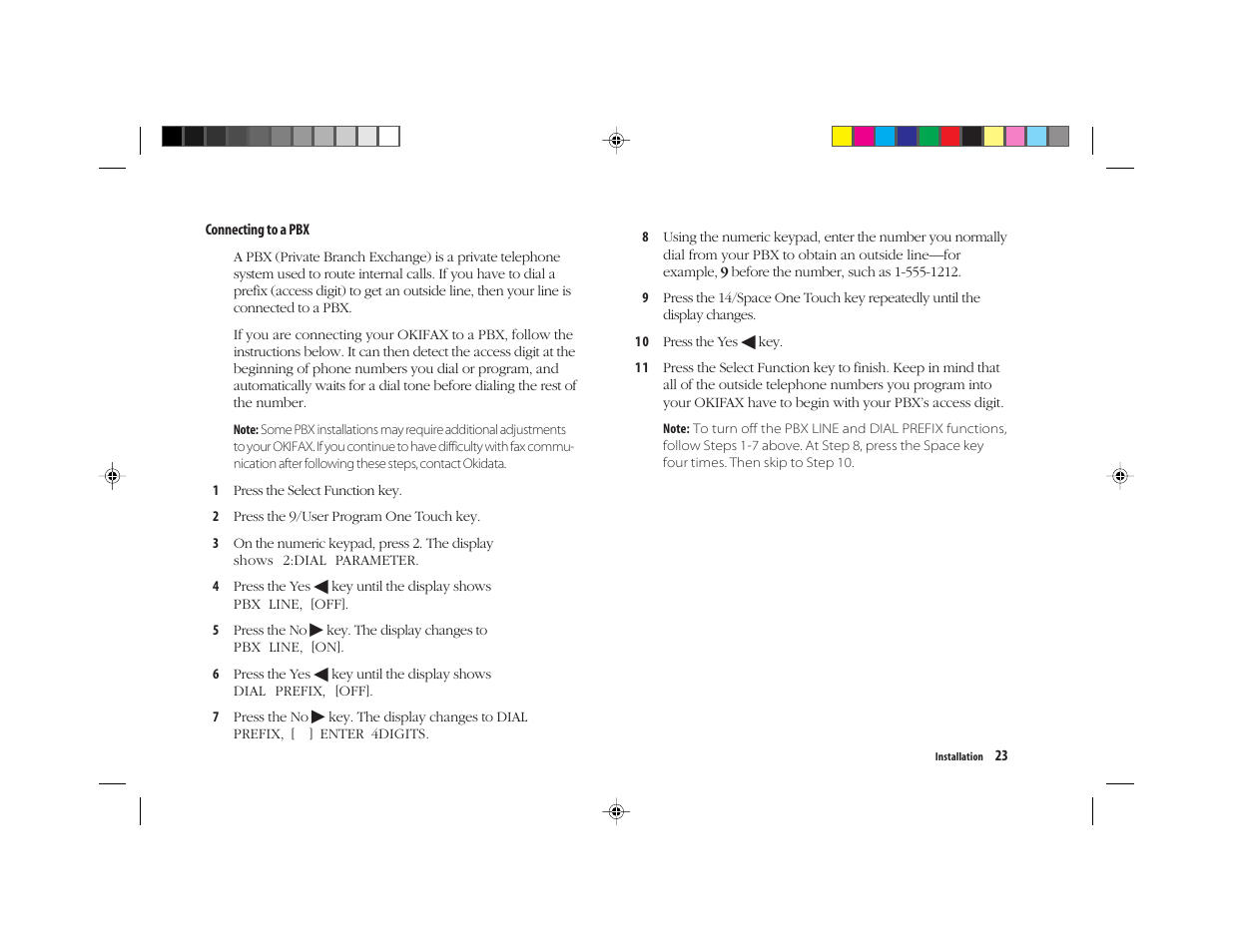 Oki FAX 5050 User Manual | Page 35 / 98