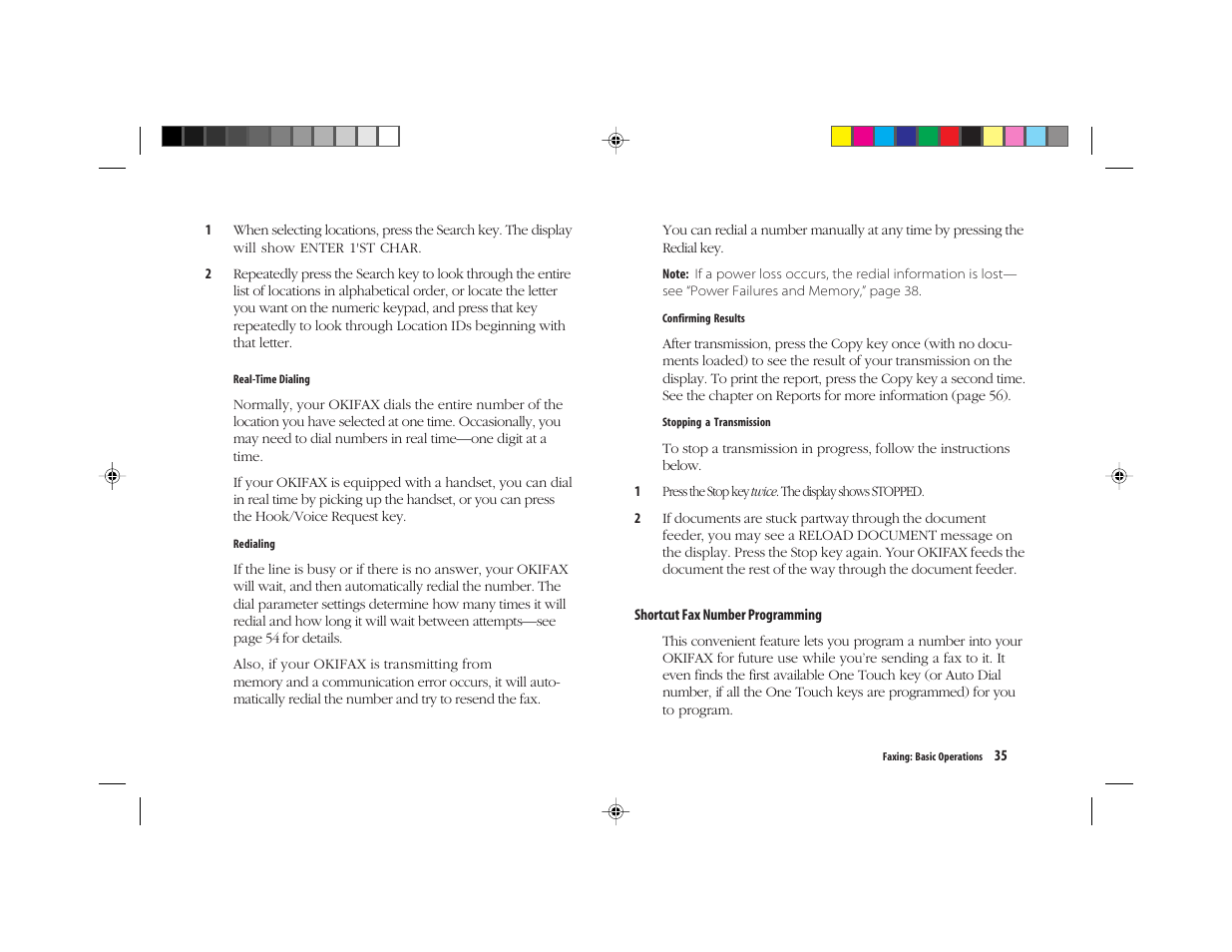 Oki FAX 5050 User Manual | Page 47 / 98