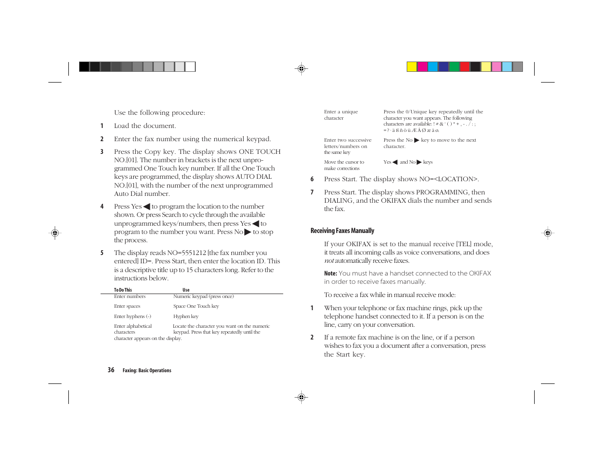 Oki FAX 5050 User Manual | Page 48 / 98