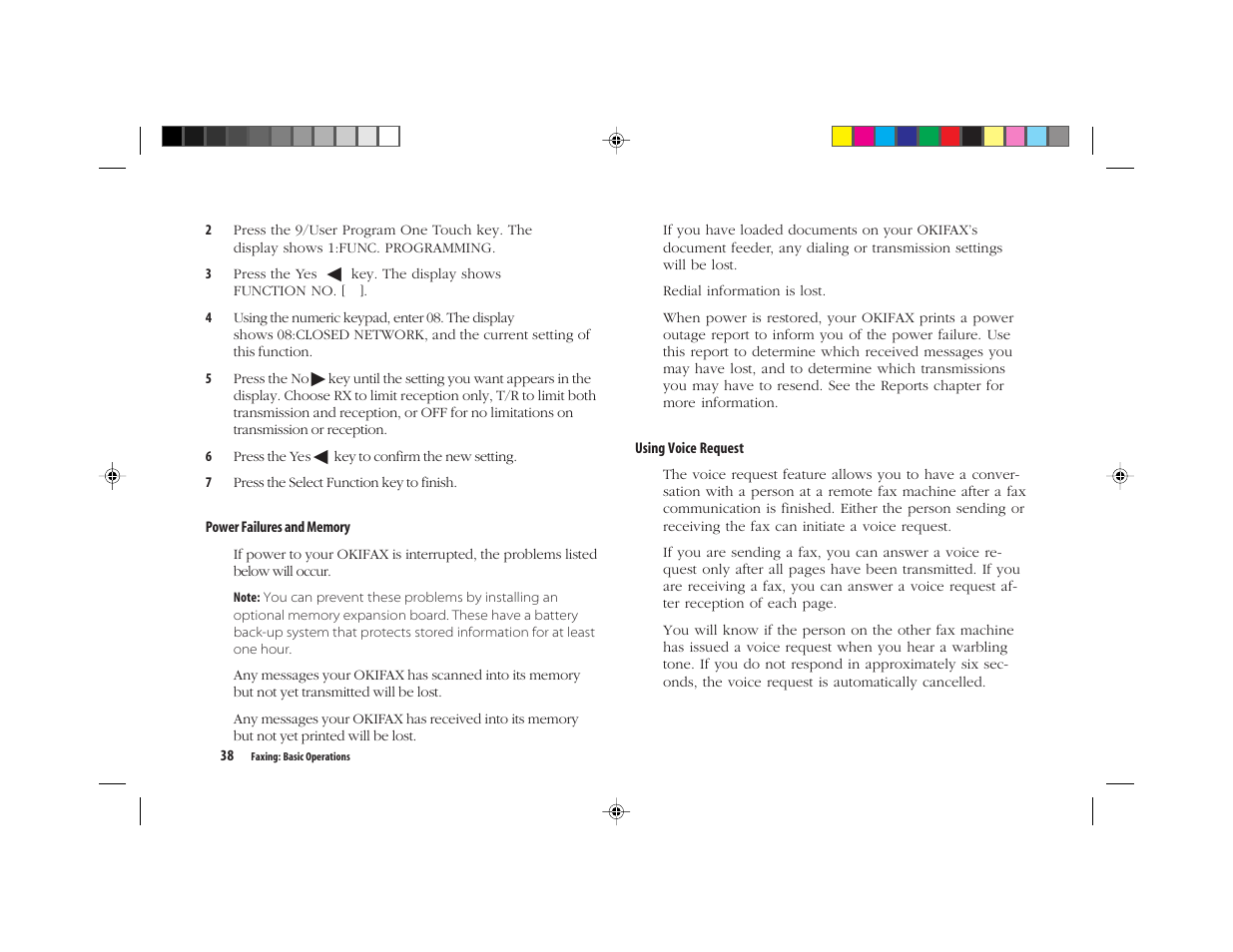 Oki FAX 5050 User Manual | Page 50 / 98