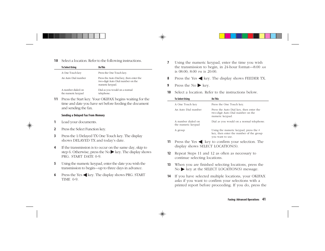 Oki FAX 5050 User Manual | Page 53 / 98