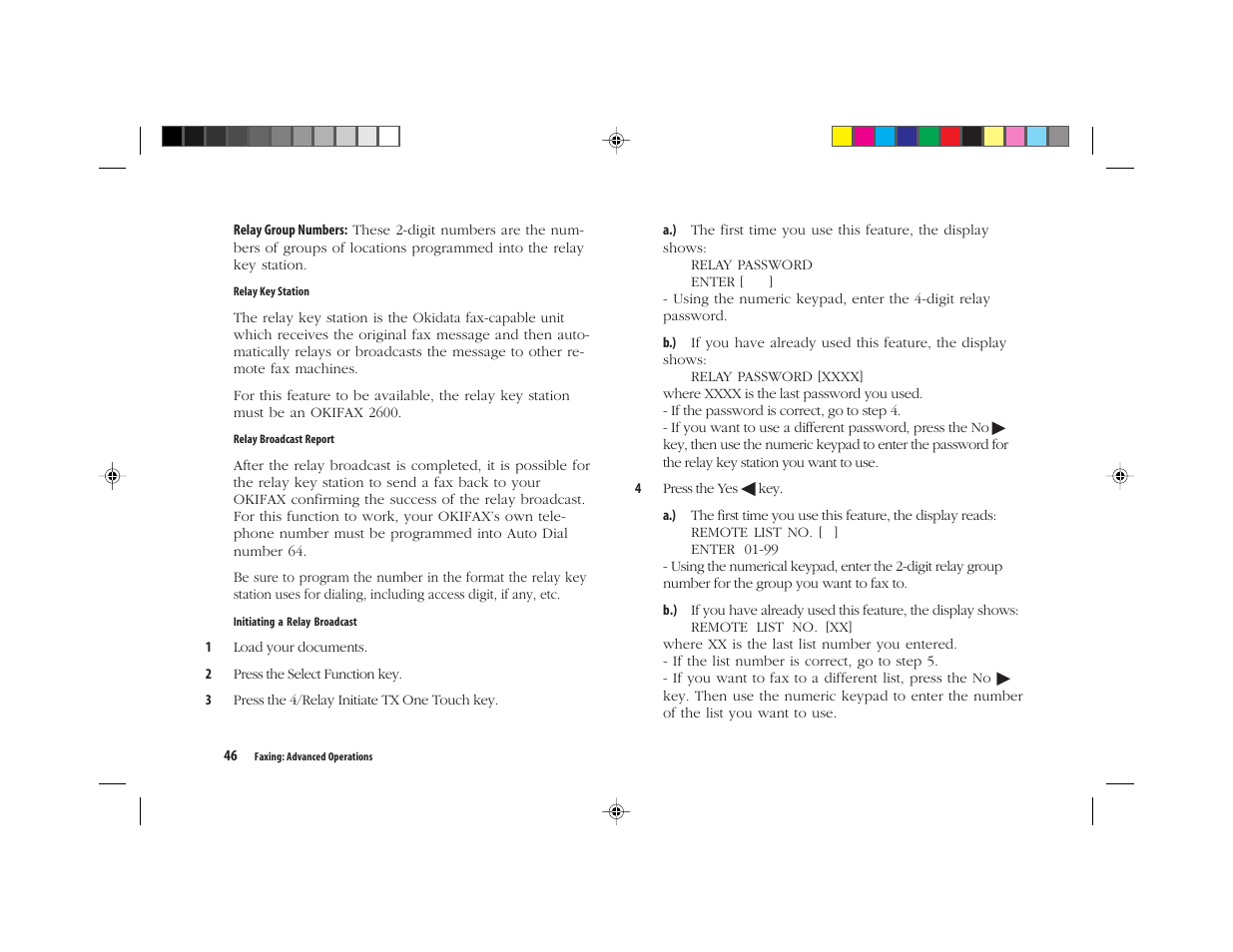 Oki FAX 5050 User Manual | Page 58 / 98