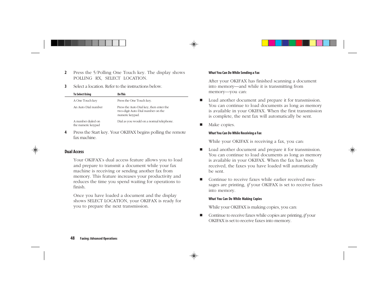 Oki FAX 5050 User Manual | Page 60 / 98