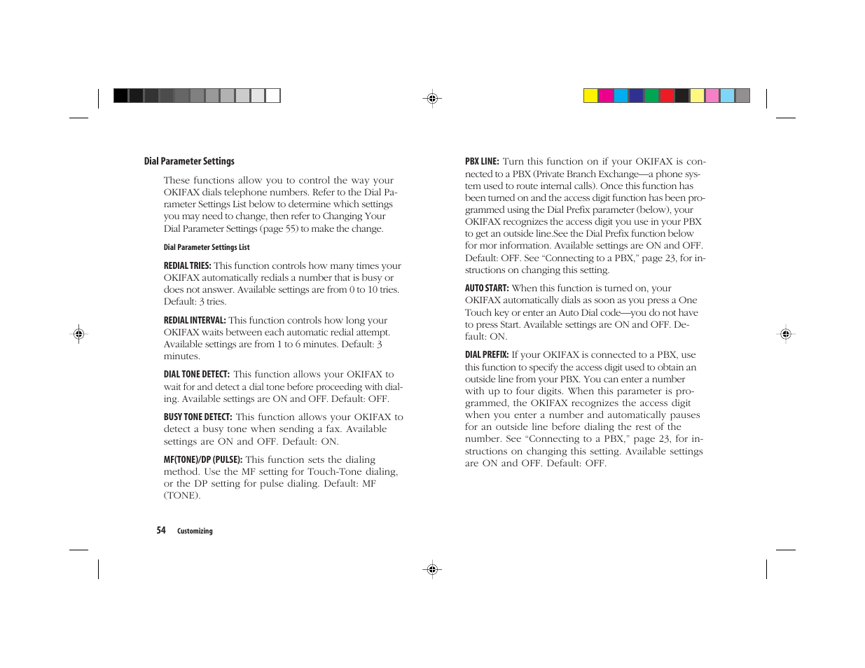 Oki FAX 5050 User Manual | Page 66 / 98