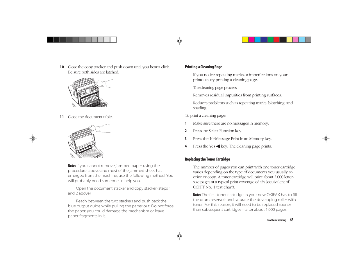 Oki FAX 5050 User Manual | Page 75 / 98