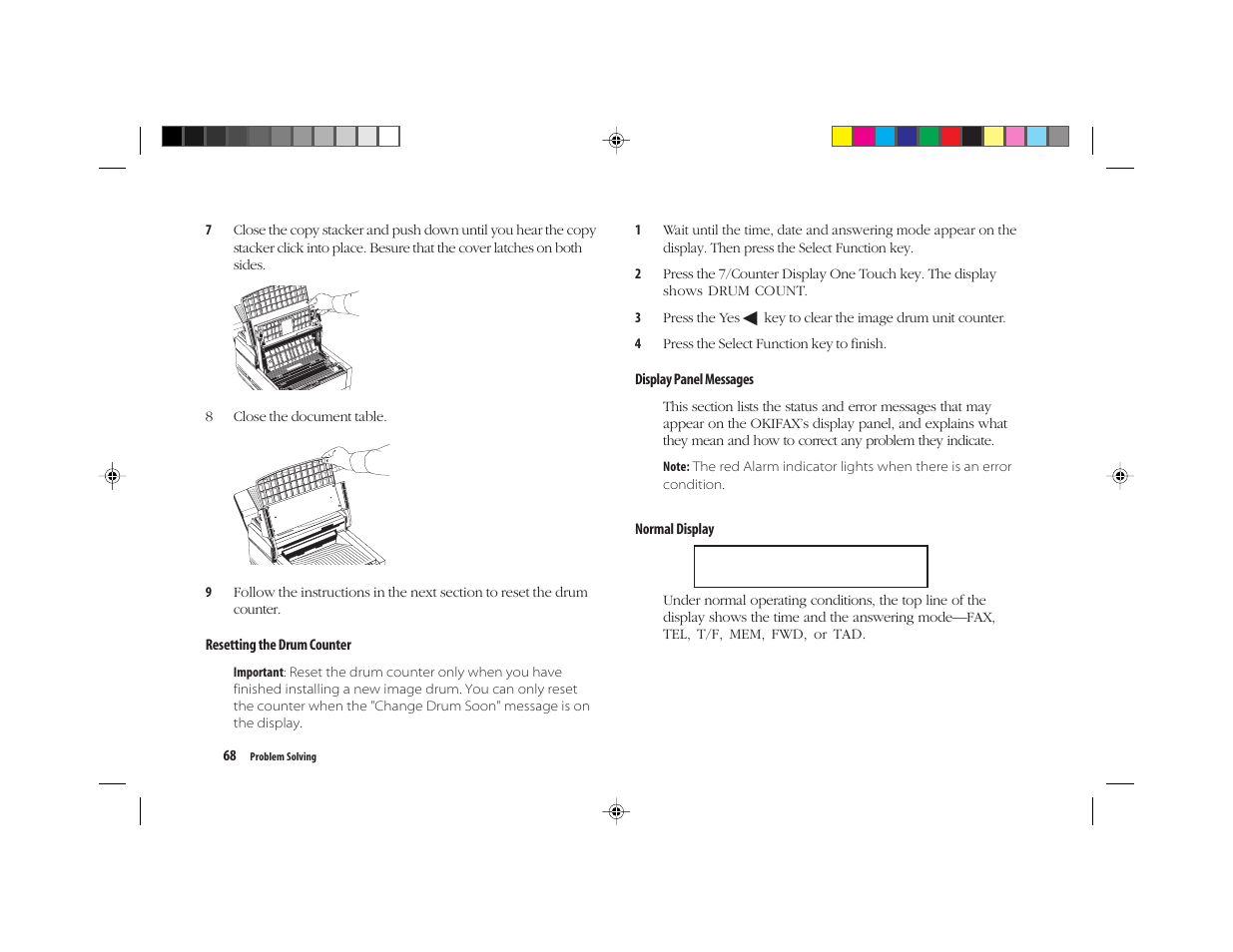 Oki FAX 5050 User Manual | Page 80 / 98