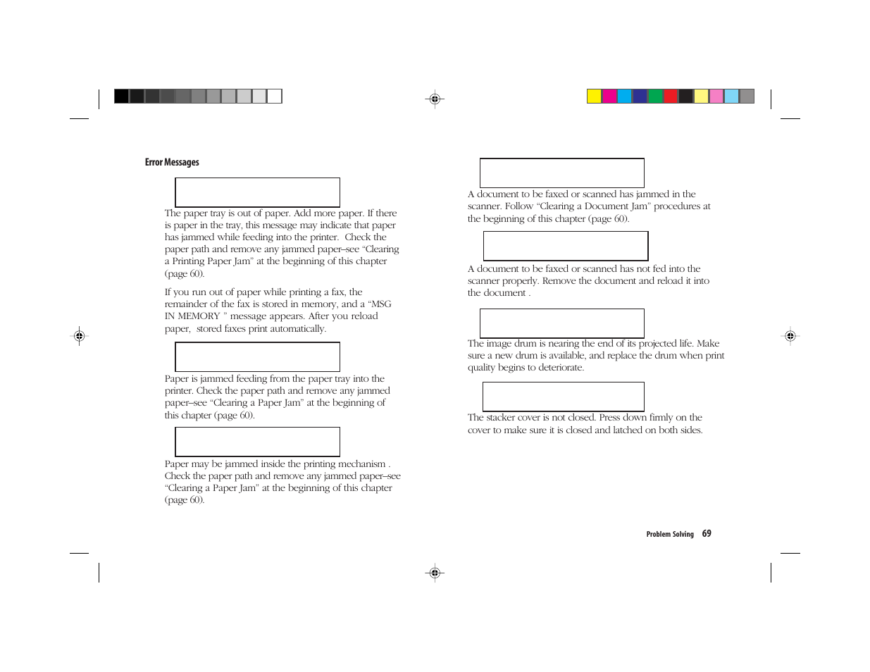 Oki FAX 5050 User Manual | Page 81 / 98