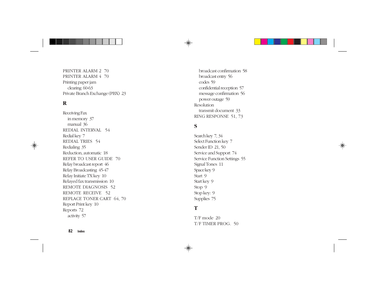 Oki FAX 5050 User Manual | Page 94 / 98