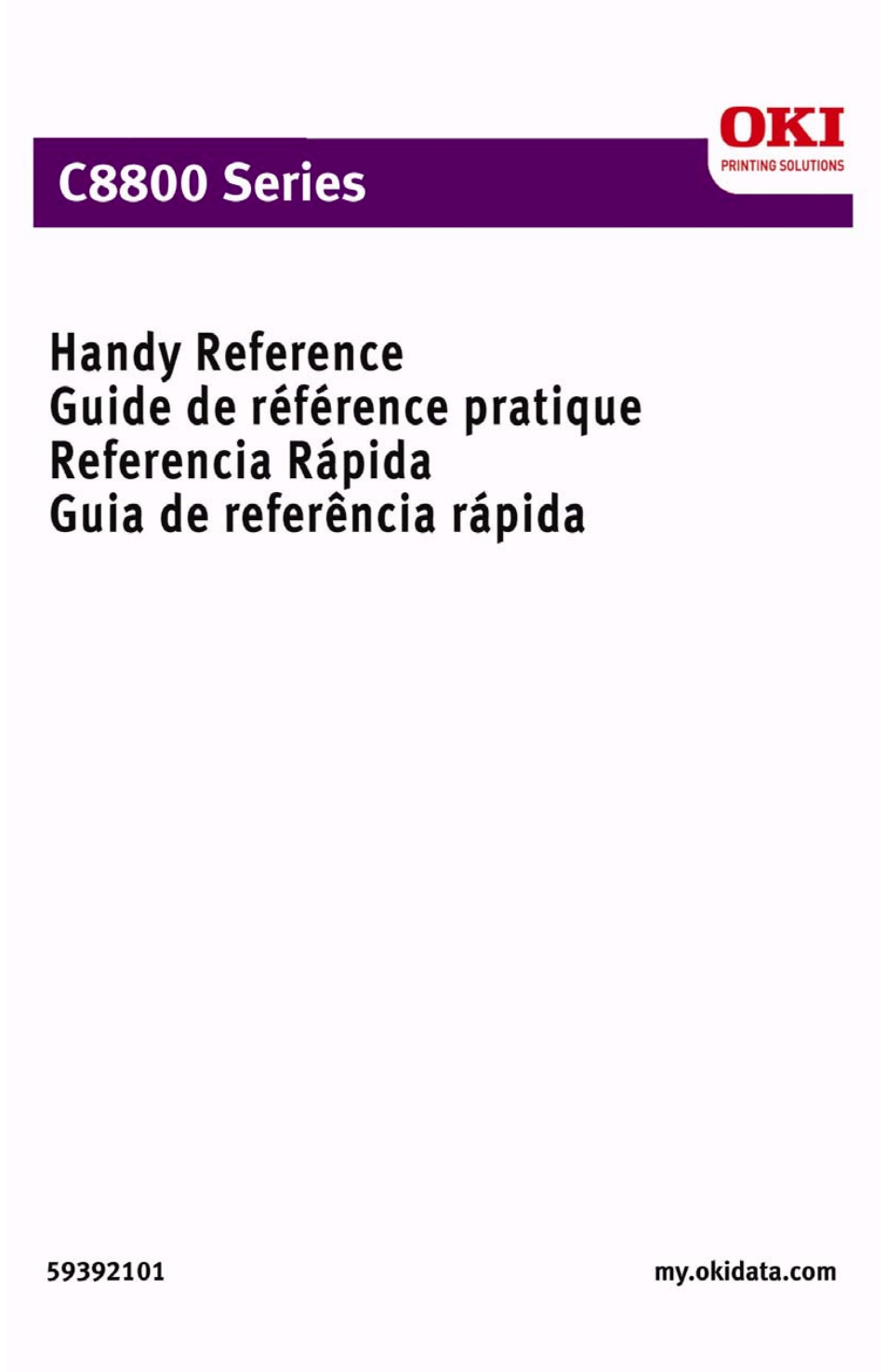 Oki C8800 User Manual | 87 pages