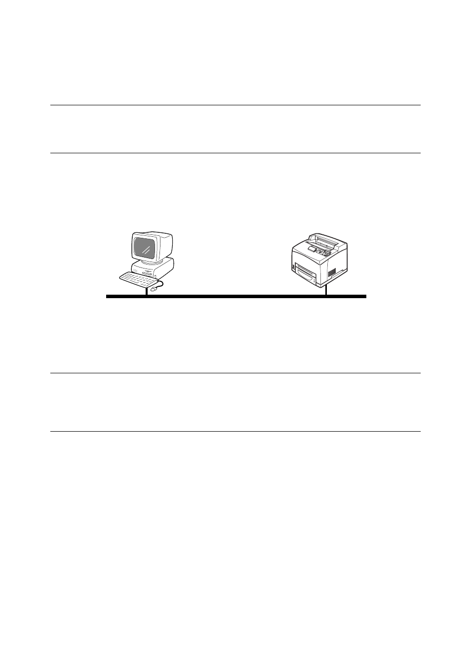 6 printing from unix, 1 for printing from unix, System configuration | Target computers, Interface, Printing from unix, 6printing from unix | Oki B 6300 User Manual | Page 27 / 72
