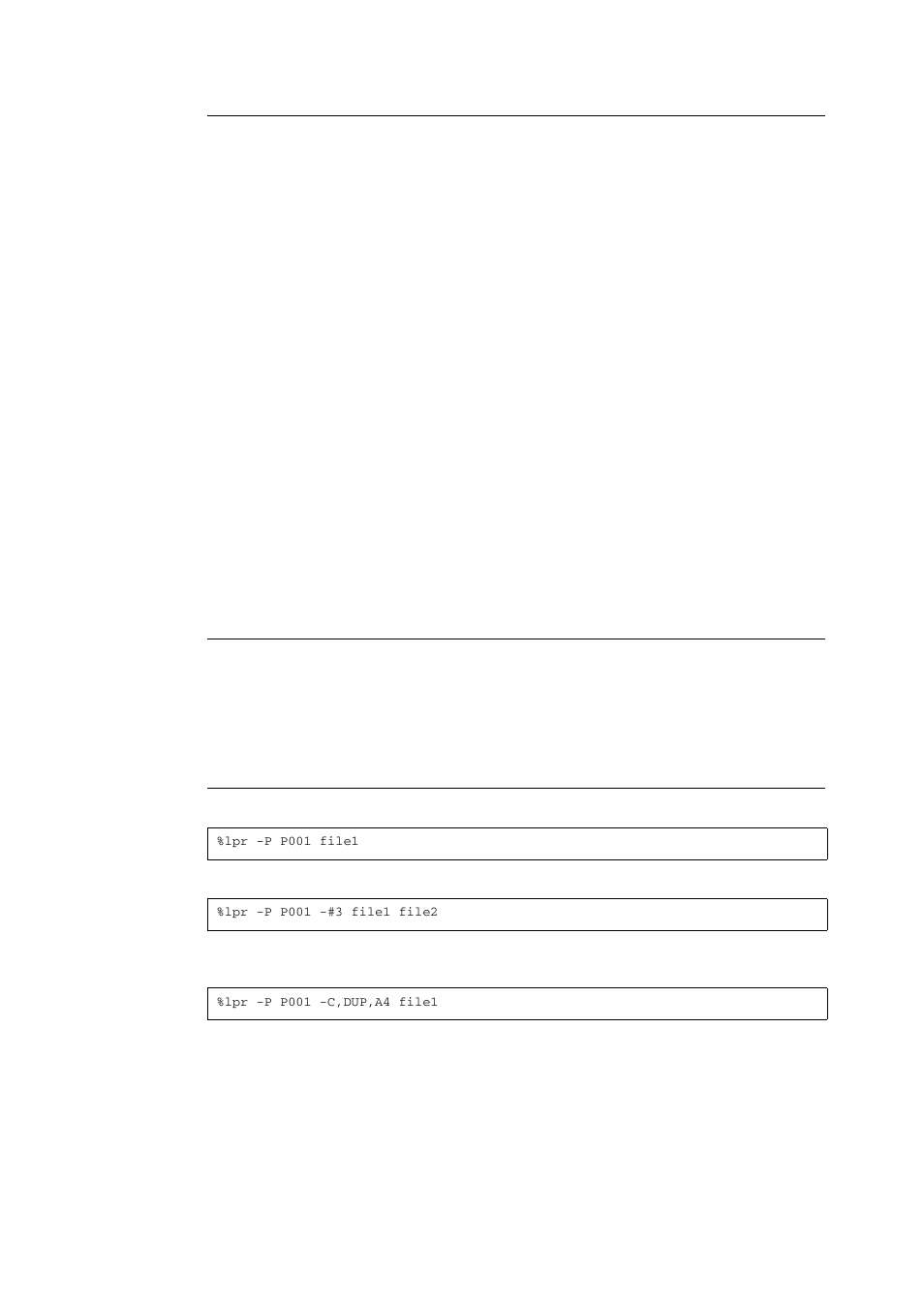 Command options, Precautions, Sample | Oki B 6300 User Manual | Page 32 / 72